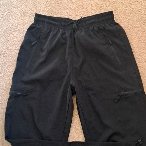 XSMALL HALARA DRAWSTRING MULTIPLE ZIP POCKETS HIKING JOGGERS - Picture 5 of 8